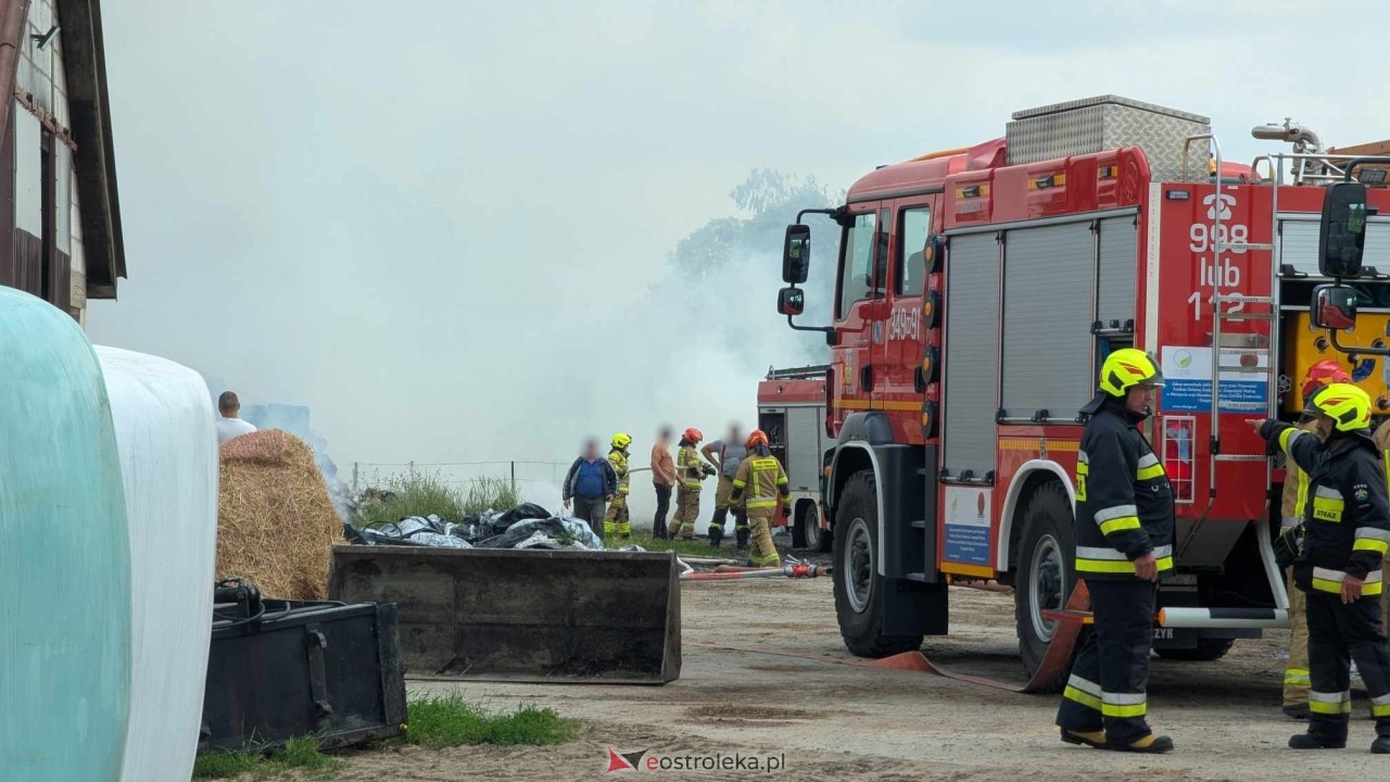 Pożar w Łątczynie [13.06.2025] - zdjęcie #21 - eOstroleka.pl