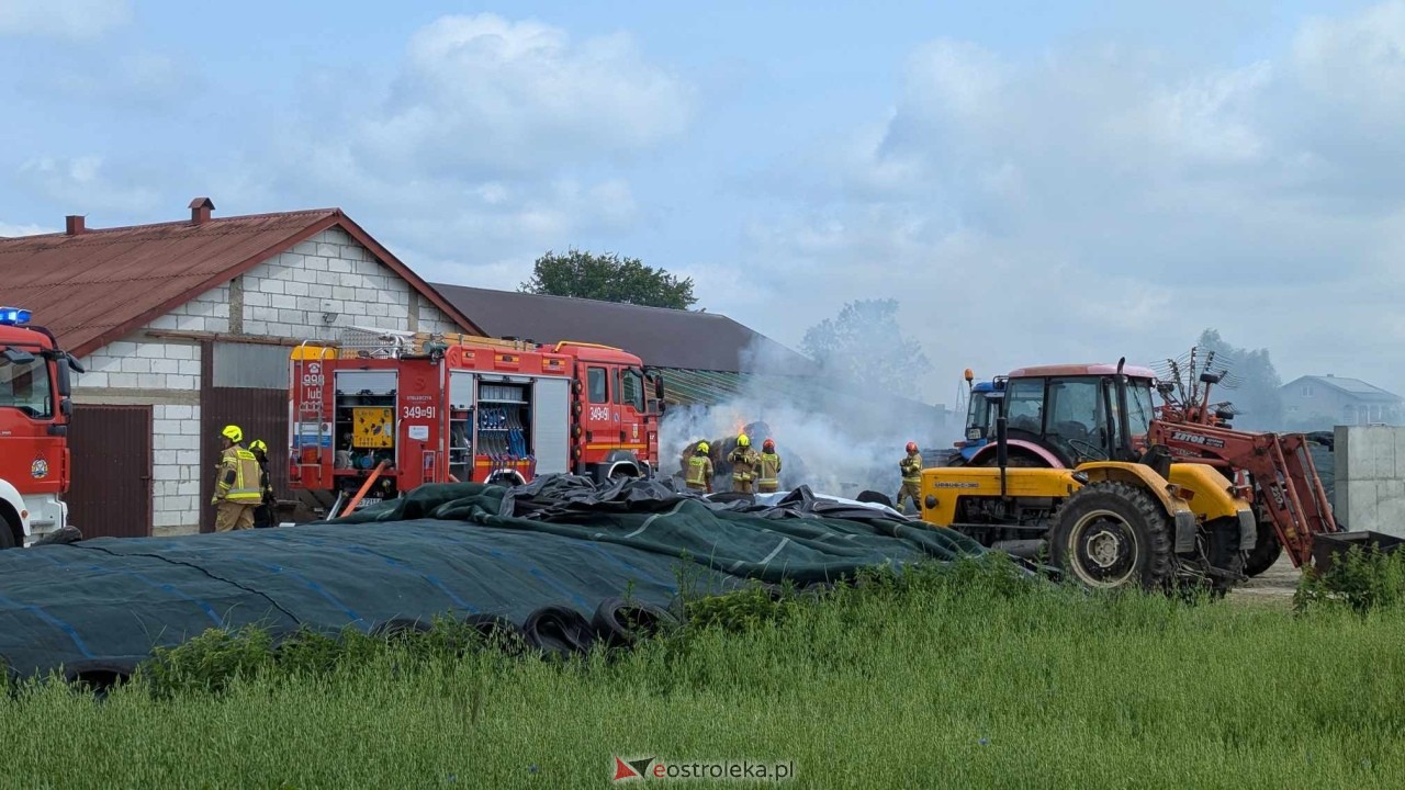 Pożar w Łątczynie [13.06.2025] - zdjęcie #18 - eOstroleka.pl