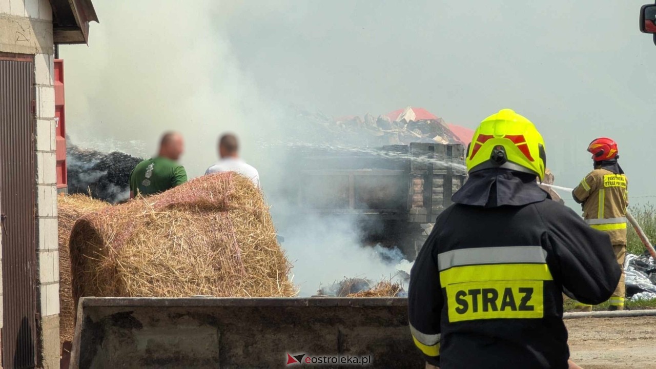 Pożar w Łątczynie [13.06.2025] - zdjęcie #16 - eOstroleka.pl