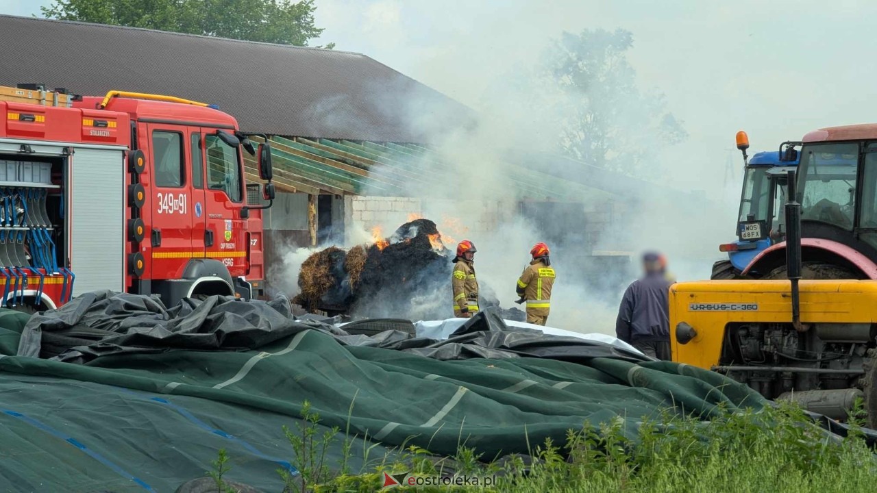 Pożar w Łątczynie [13.06.2025] - zdjęcie #13 - eOstroleka.pl