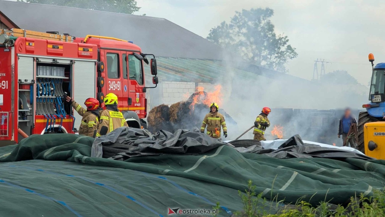 Pożar w Łątczynie [13.06.2025] - zdjęcie #7 - eOstroleka.pl