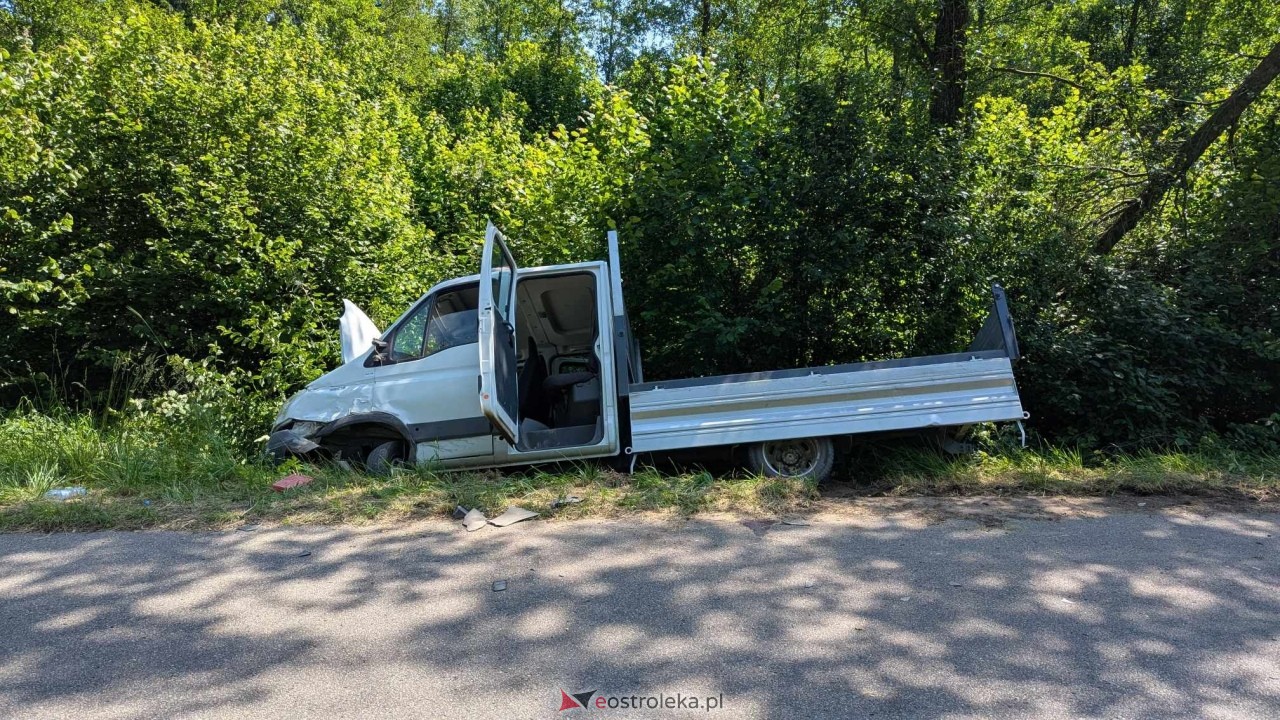 Wypadek w Zabielu [14.06.2025] - zdjęcie #10 - eOstroleka.pl
