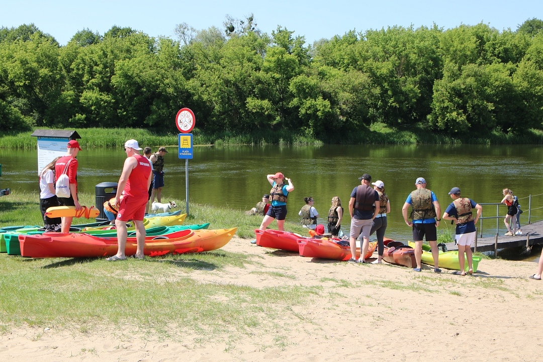 Rodzinny spływ kajakowy Ostrołęka - Kamianka [14.06.2025] - zdjęcie #21 - eOstroleka.pl