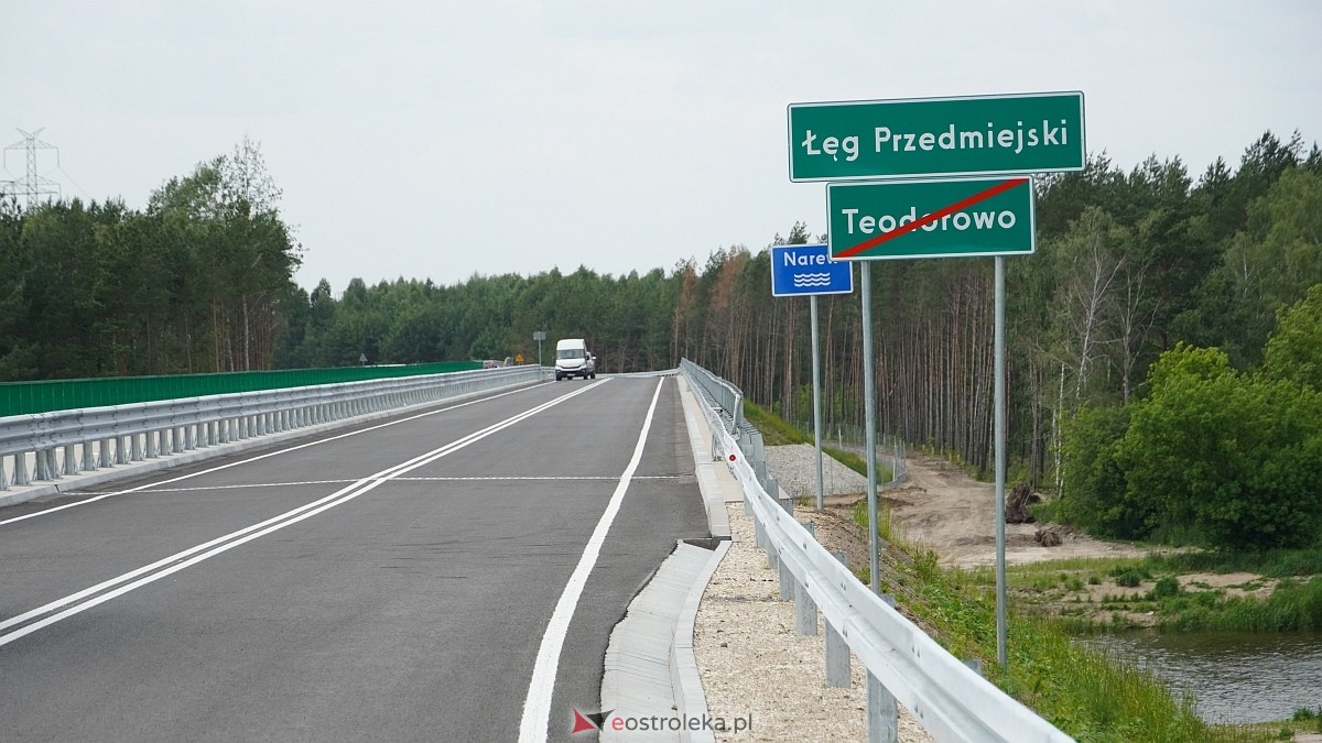 Nowy most przez Narew w Teodorowie na chwilę przed otwarciem [18.06.2025] - zdjęcie #22 - eOstroleka.pl