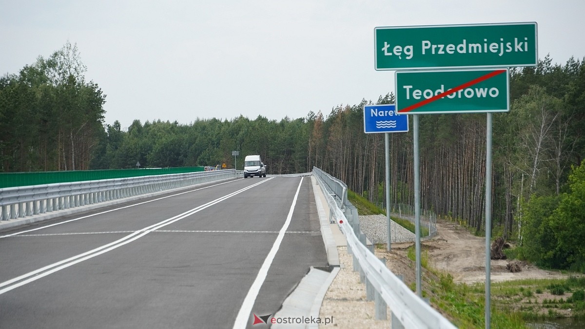 Nowy most przez Narew w Teodorowie na chwilę przed otwarciem [18.06.2025] - zdjęcie #21 - eOstroleka.pl