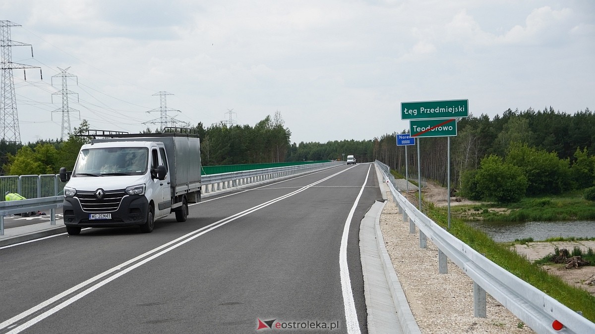Nowy most przez Narew w Teodorowie na chwilę przed otwarciem [18.06.2025] - zdjęcie #20 - eOstroleka.pl