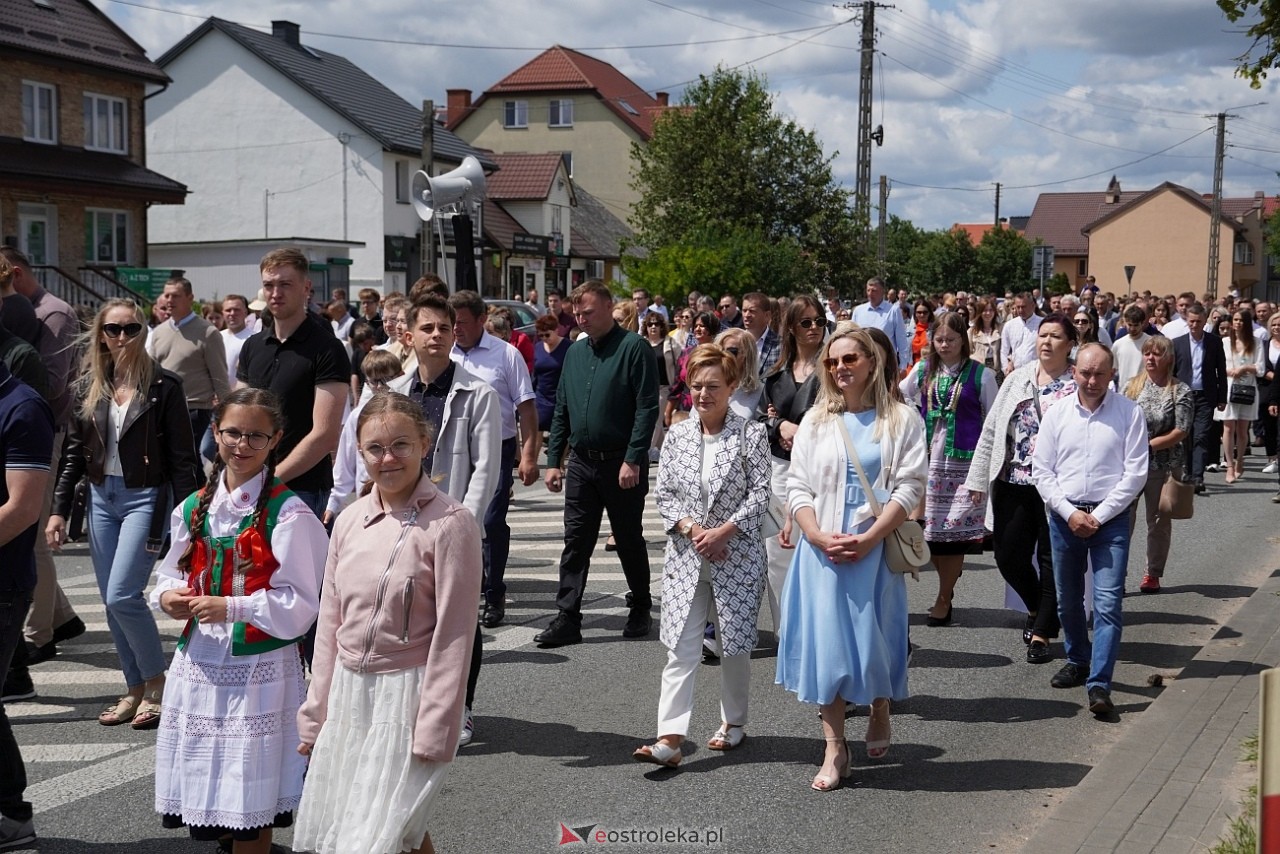 Kurpiowska procesja Bożego Ciała w Myszyńcu [19.06.2025] - zdjęcie #19 - eOstroleka.pl