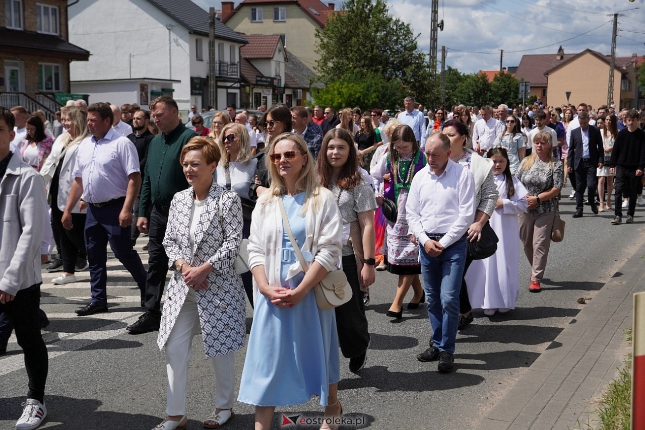 Kurpiowska procesja Bożego Ciała w Myszyńcu [19.06.2025] - zdjęcie #17 - eOstroleka.pl