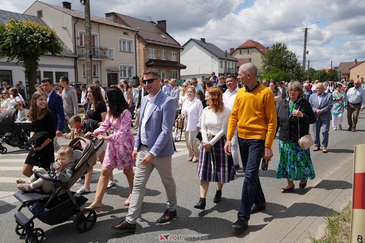 Kurpiowska procesja Bożego Ciała w Myszyńcu [19.06.2025] - zdjęcie #7 - eOstroleka.pl