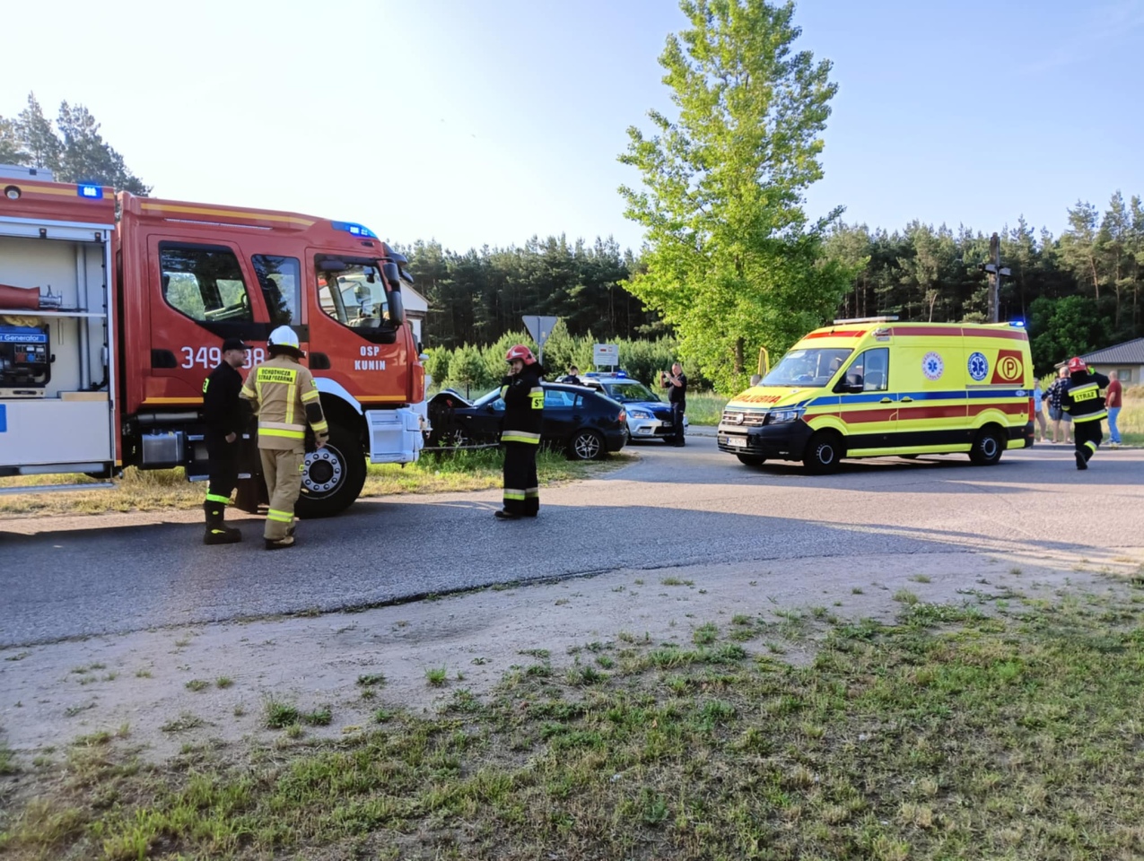 Wypadek w Kobylinie [22.06.2025] - zdjęcie #8 - eOstroleka.pl