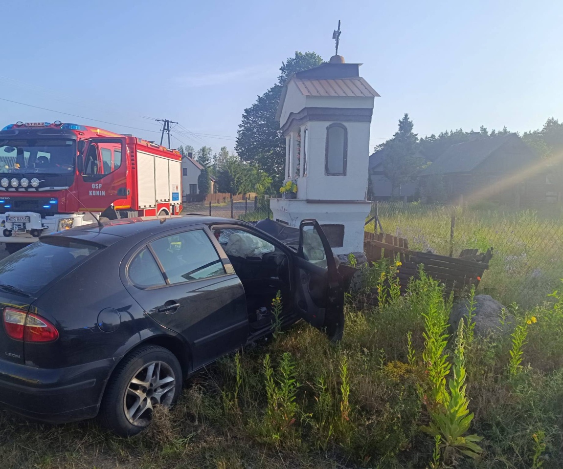 Wypadek w Kobylinie [22.06.2025] - zdjęcie #4 - eOstroleka.pl