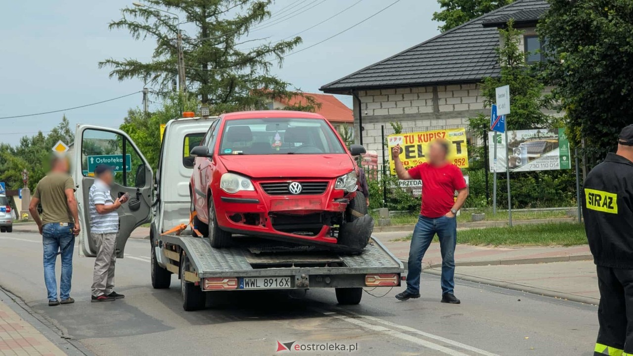 Wypadek w Goworowie [23.06.2025] - zdjęcie #2 - eOstroleka.pl