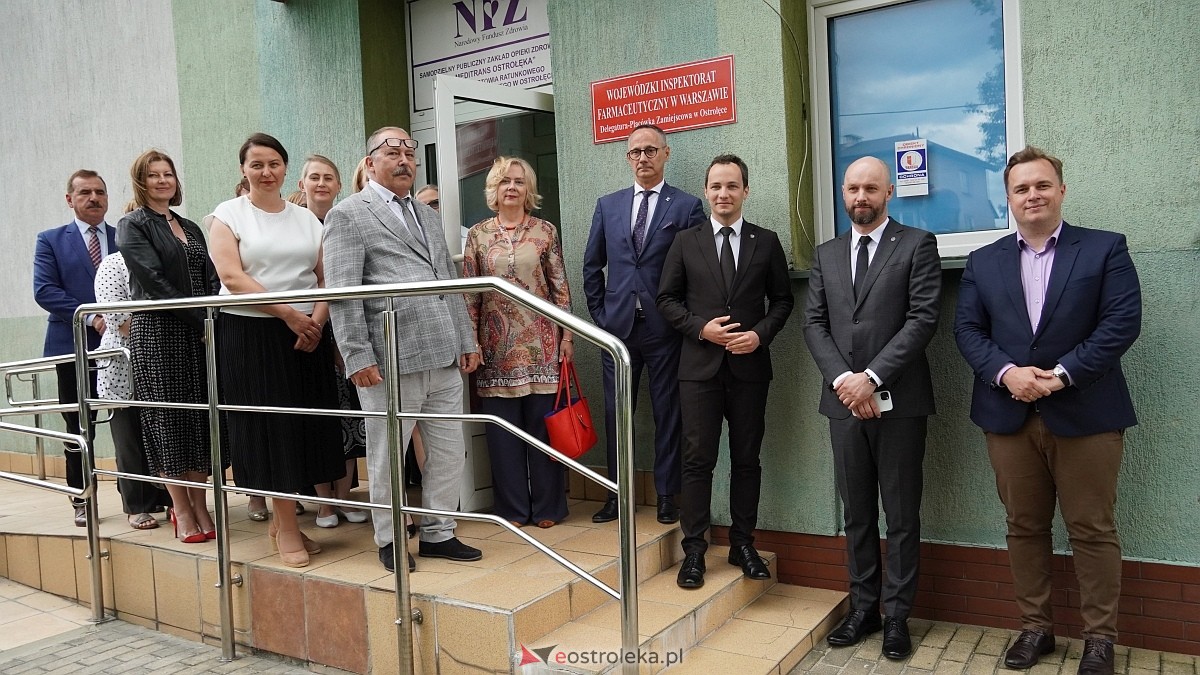 Oficjalne otwarcie nowej delegatury Wojewódzkiego Inspektoratu Farmaceutycznego w Ostrołęce [24.06.2025] - zdjęcie #1 - eOstroleka.pl