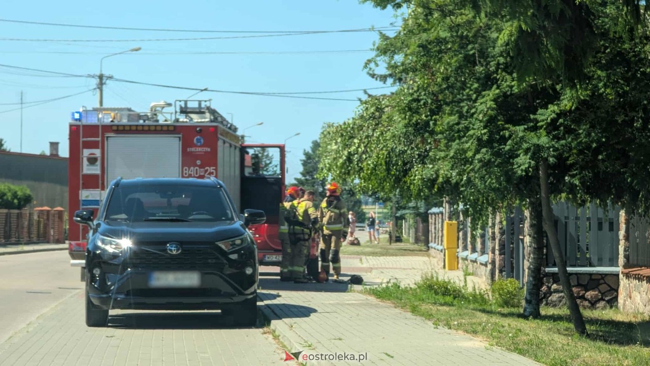 Pożar w Goworowie [03.07.2025] - zdjęcie #2 - eOstroleka.pl