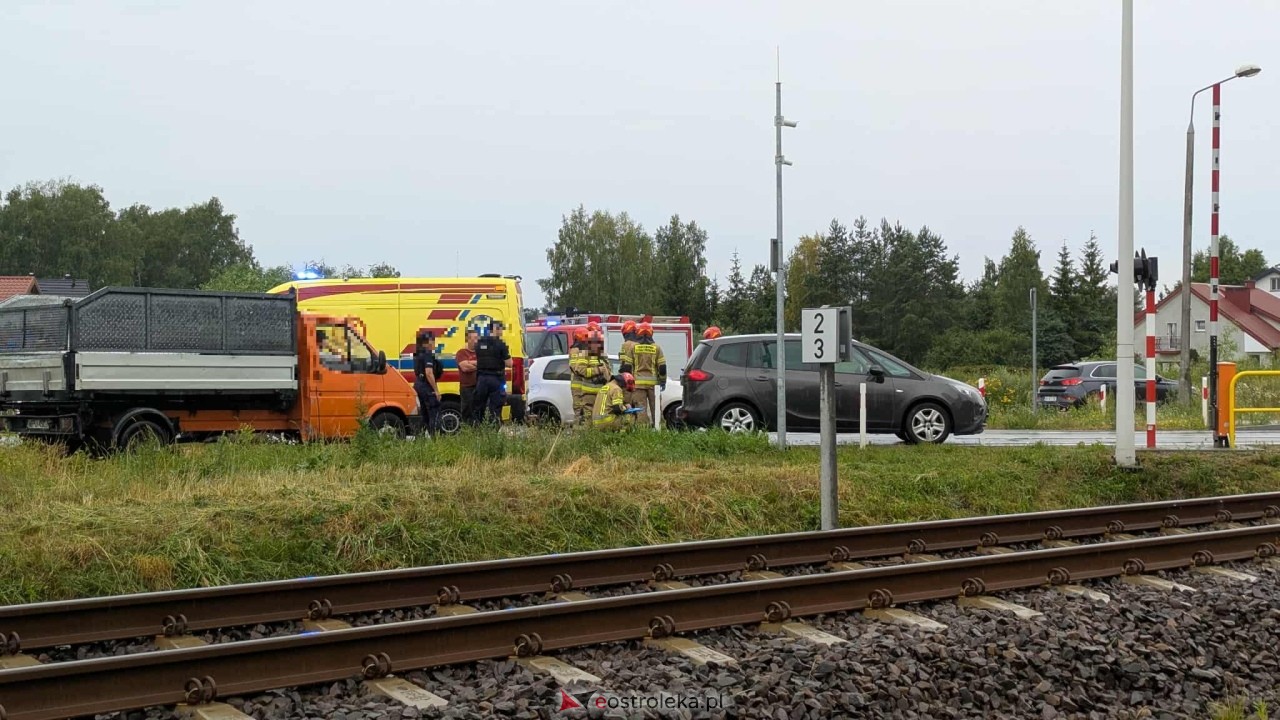 Zderzenie przy Goworowskiej [8.07.2025] - zdjęcie #11 - eOstroleka.pl