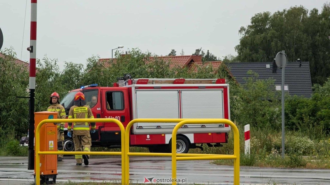 Zderzenie przy Goworowskiej [8.07.2025] - zdjęcie #10 - eOstroleka.pl