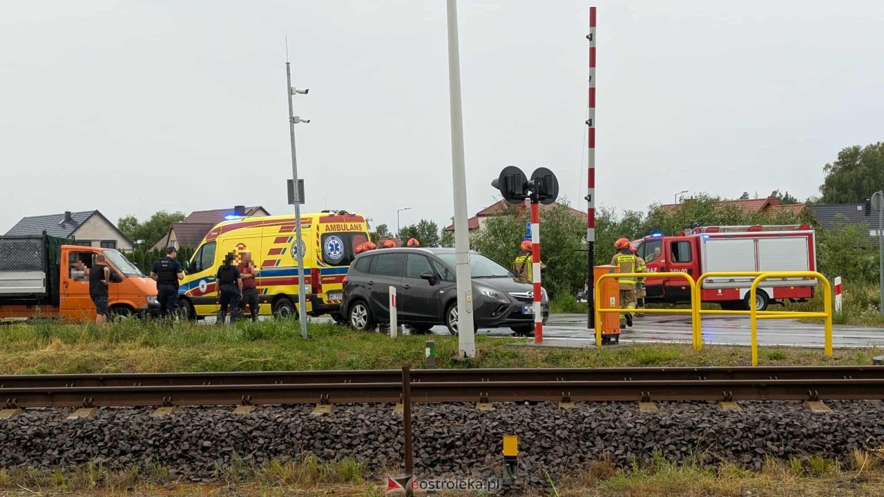 Zderzenie przy Goworowskiej [8.07.2025] - zdjęcie #2 - eOstroleka.pl