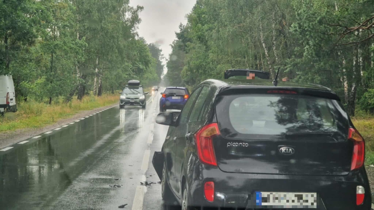 Wypadek w Łodziskach [9.07.2025] - zdjęcie #13 - eOstroleka.pl