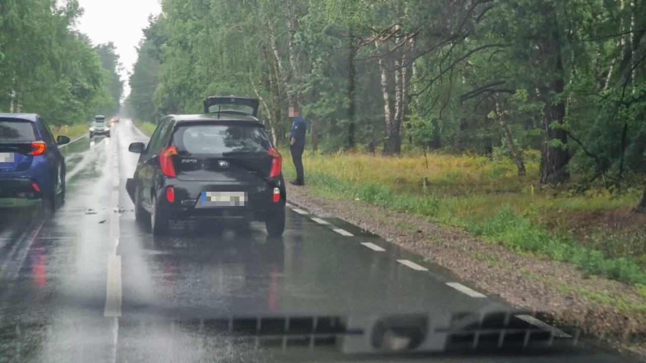 Wypadek w Łodziskach [9.07.2025] - zdjęcie #11 - eOstroleka.pl