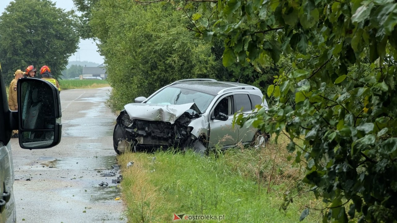 Wypadek między Zabielem o Ołdakami [9.07.2025] - zdjęcie #11 - eOstroleka.pl