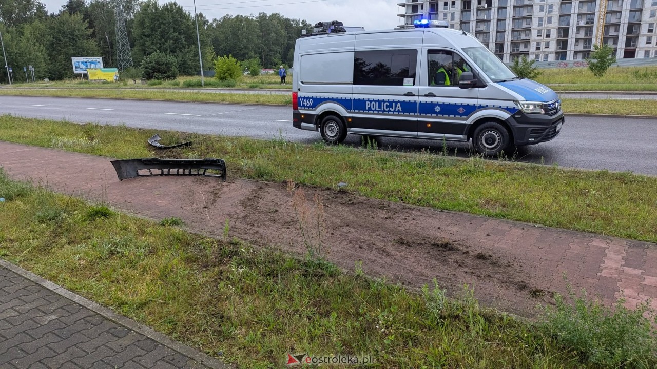 Zderzenie przy obwodnicy [09.07.2025] - zdjęcie #11 - eOstroleka.pl