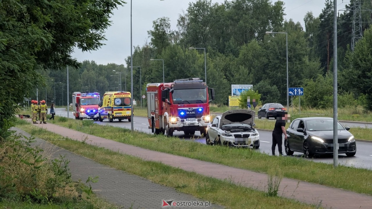 Zderzenie przy obwodnicy [09.07.2025] - zdjęcie #10 - eOstroleka.pl