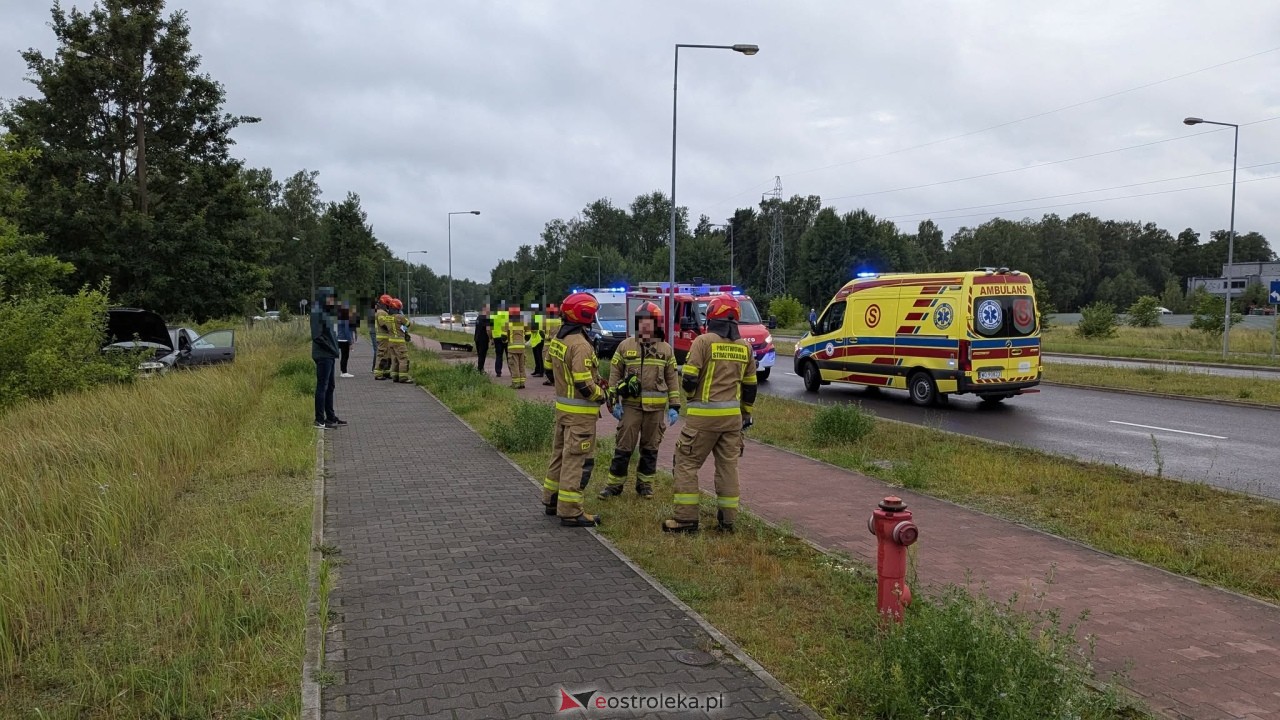 Zderzenie przy obwodnicy [09.07.2025] - zdjęcie #8 - eOstroleka.pl