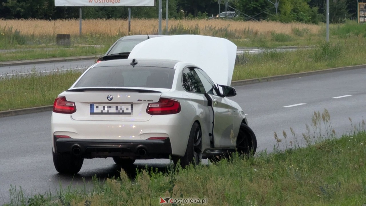 Zderzenie przy obwodnicy [09.07.2025] - zdjęcie #7 - eOstroleka.pl