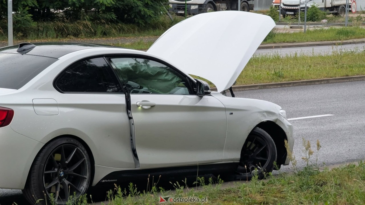 Zderzenie przy obwodnicy [09.07.2025] - zdjęcie #6 - eOstroleka.pl