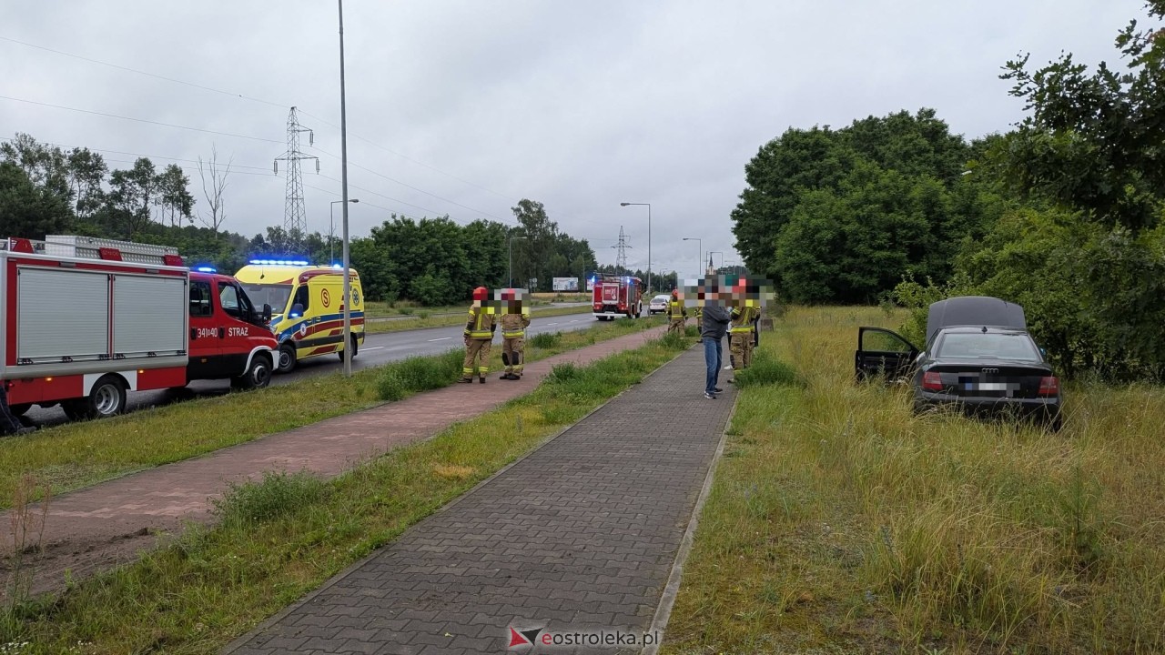 Zderzenie przy obwodnicy [09.07.2025] - zdjęcie #5 - eOstroleka.pl