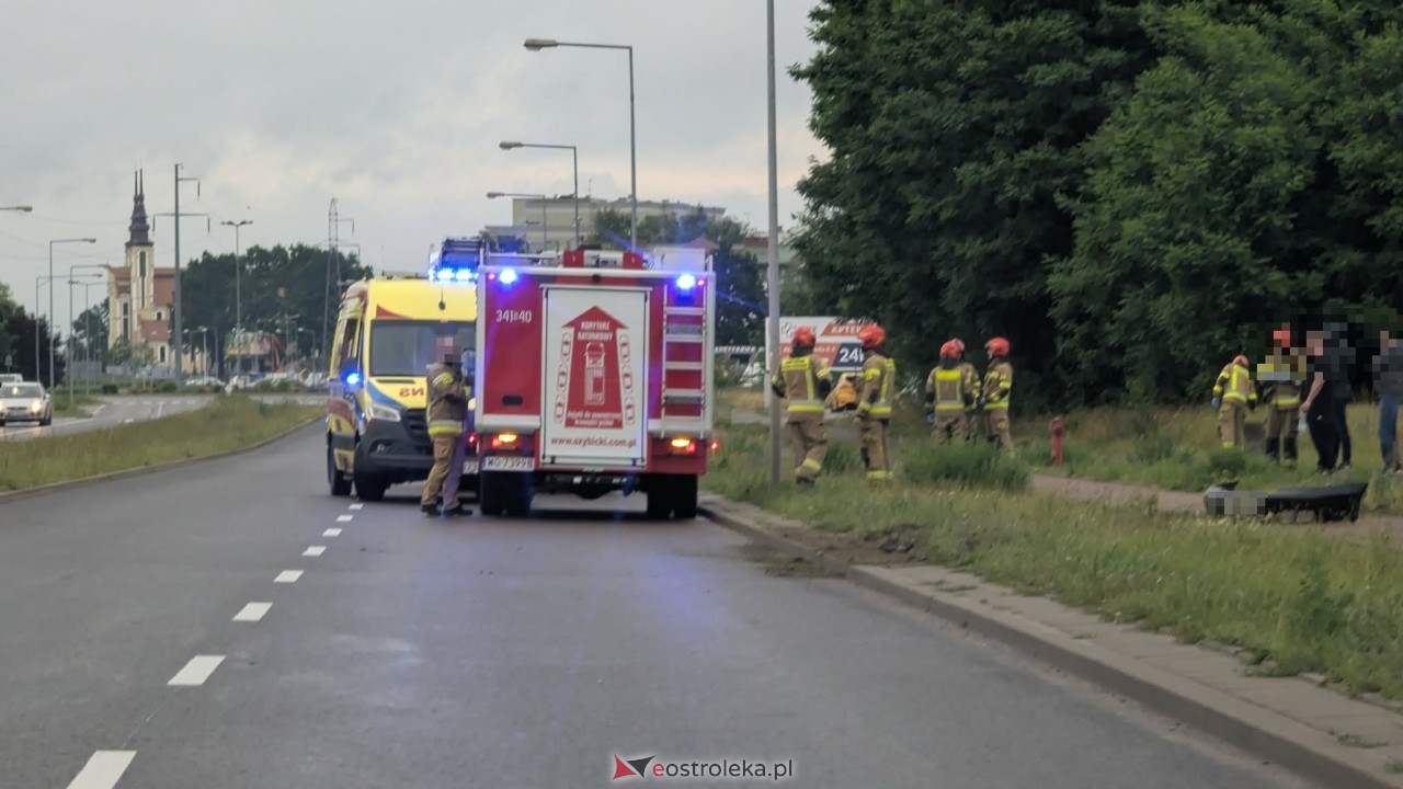 Zderzenie przy obwodnicy [09.07.2025] - zdjęcie #3 - eOstroleka.pl