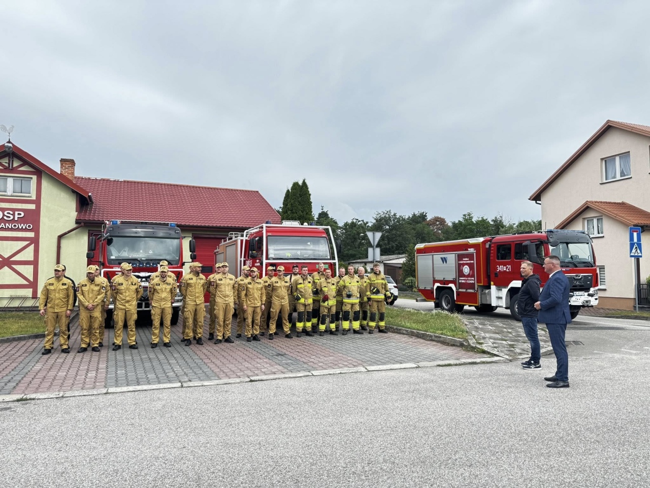 Ćwiczenia pożarowe w gminie Baranowo [10.07.2025] - zdjęcie #2 - eOstroleka.pl