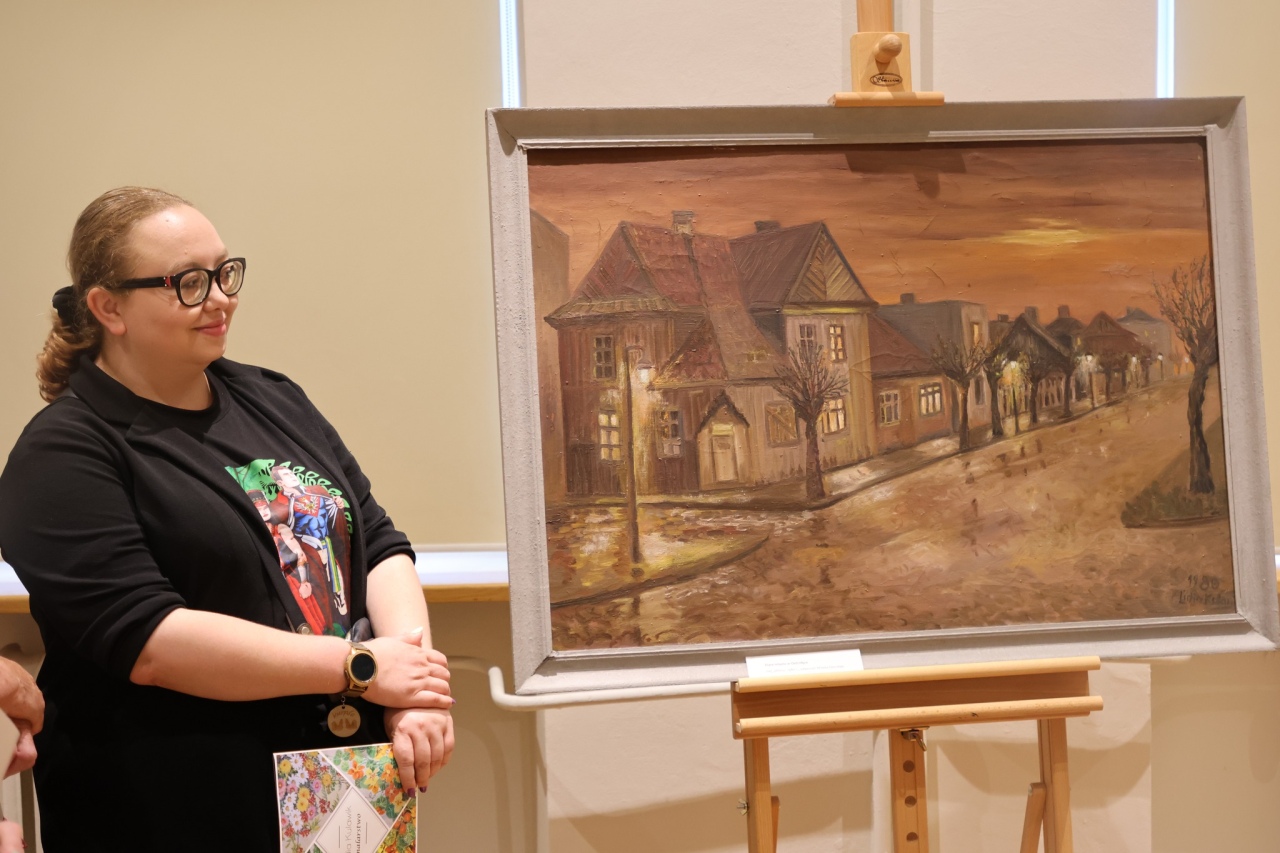 Wernisaż malarstwa Lidii Kulawik w Ostrołęce [09.07.2025] - zdjęcie #11 - eOstroleka.pl
