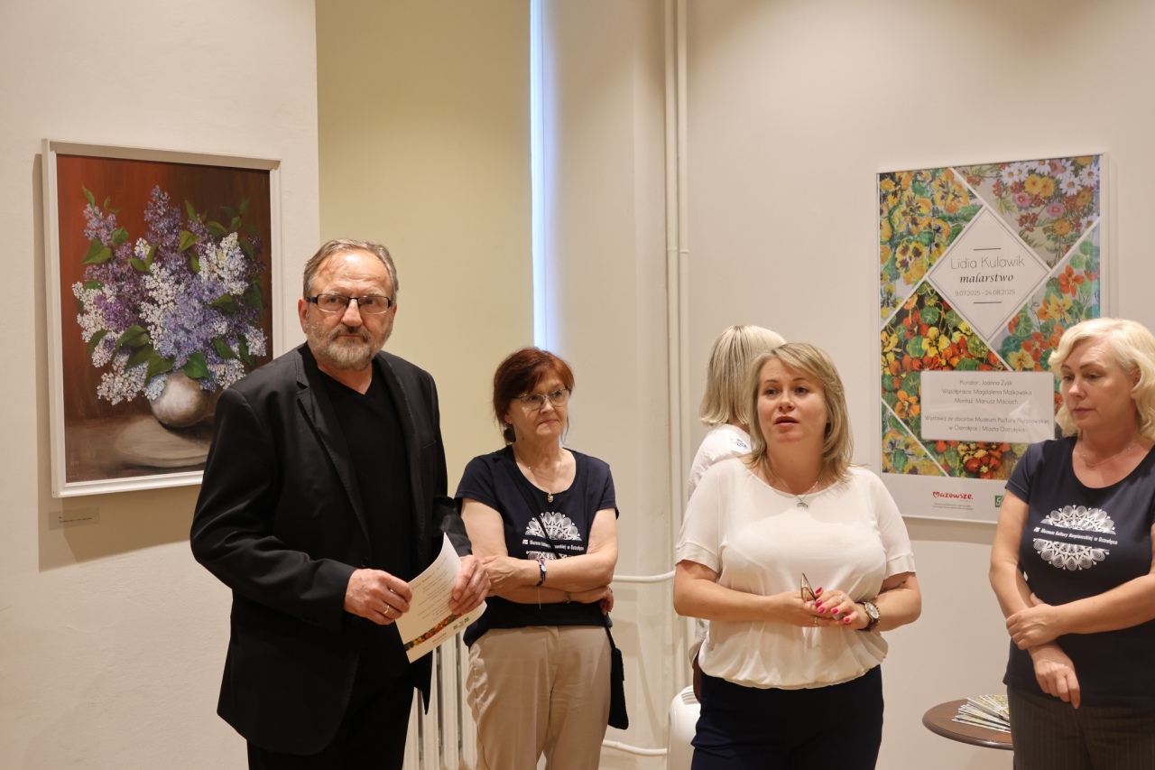 Wernisaż malarstwa Lidii Kulawik w Ostrołęce [09.07.2025] - zdjęcie #10 - eOstroleka.pl