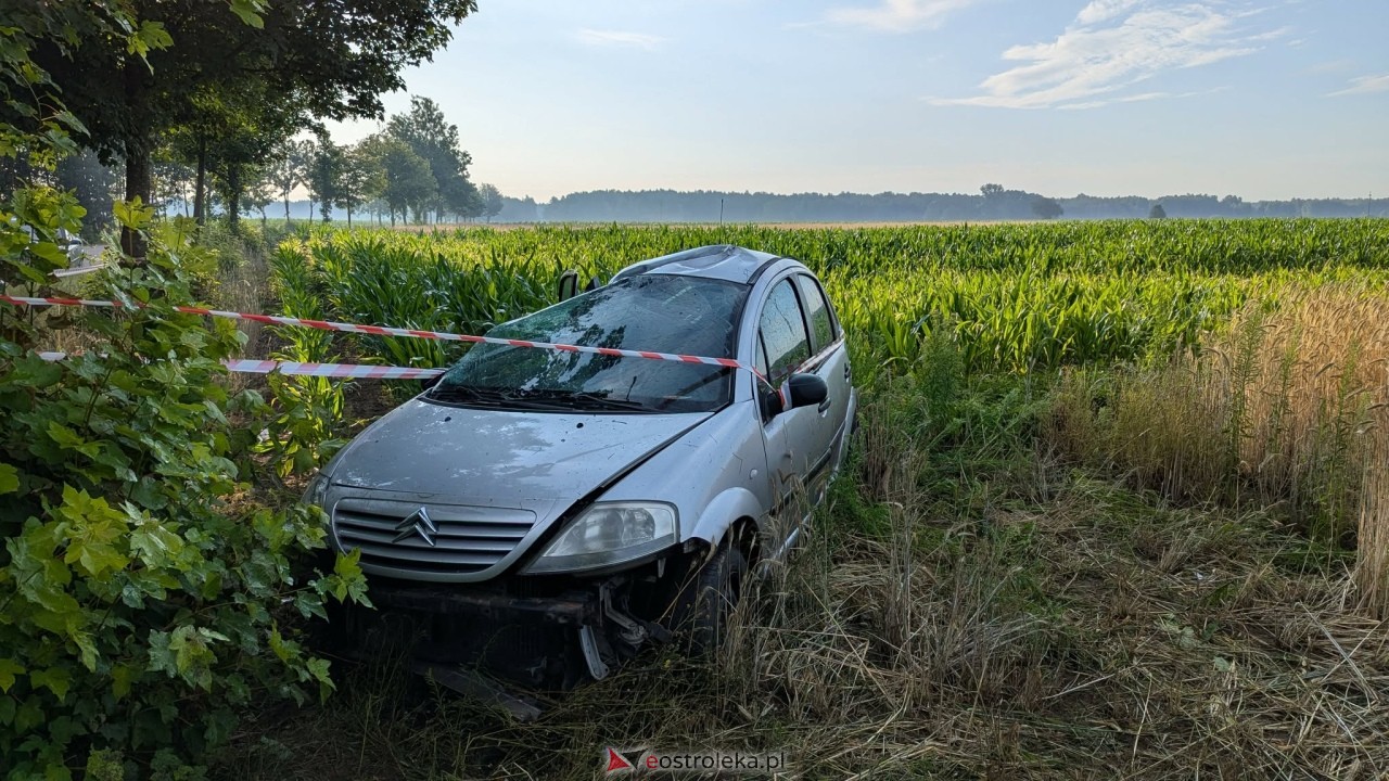 Wypadek w Kurpiach Dworskich [14.07.2025] - zdjęcie #15 - eOstroleka.pl