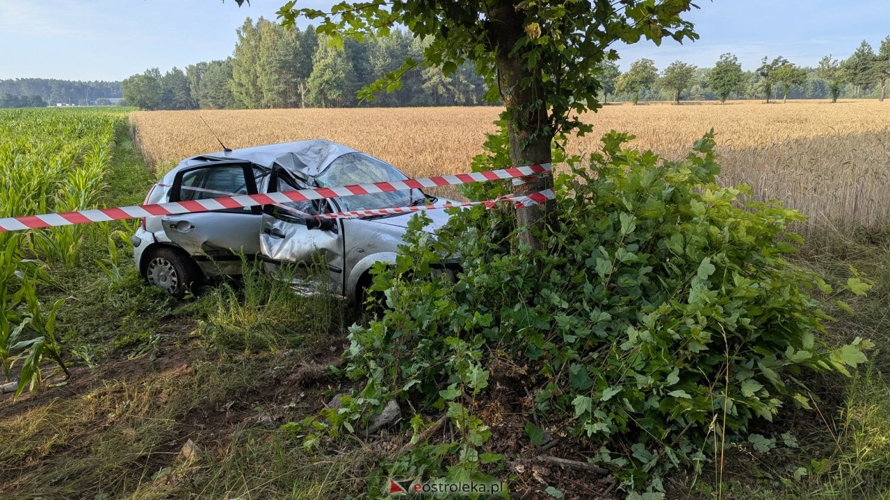 Wypadek w Kurpiach Dworskich [14.07.2025] - zdjęcie #9 - eOstroleka.pl