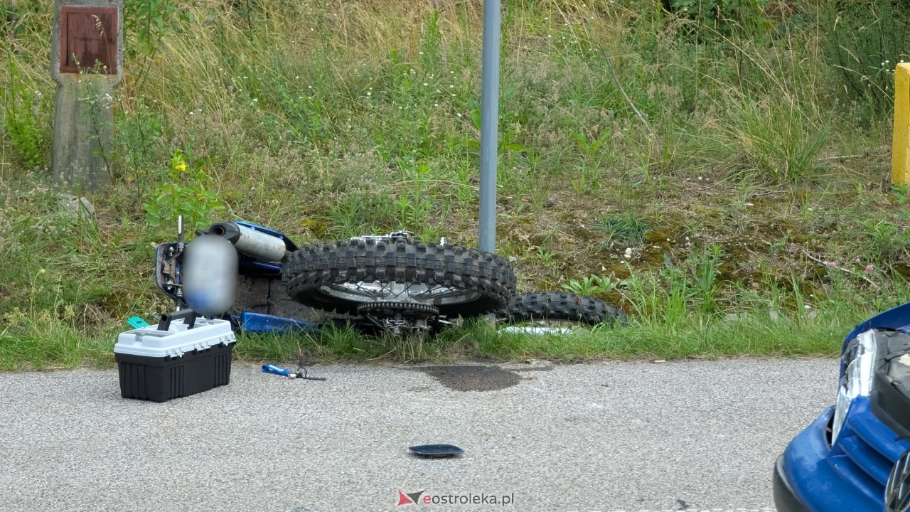 Wypadek w Łysych [18.07.2025] - zdjęcie #13 - eOstroleka.pl