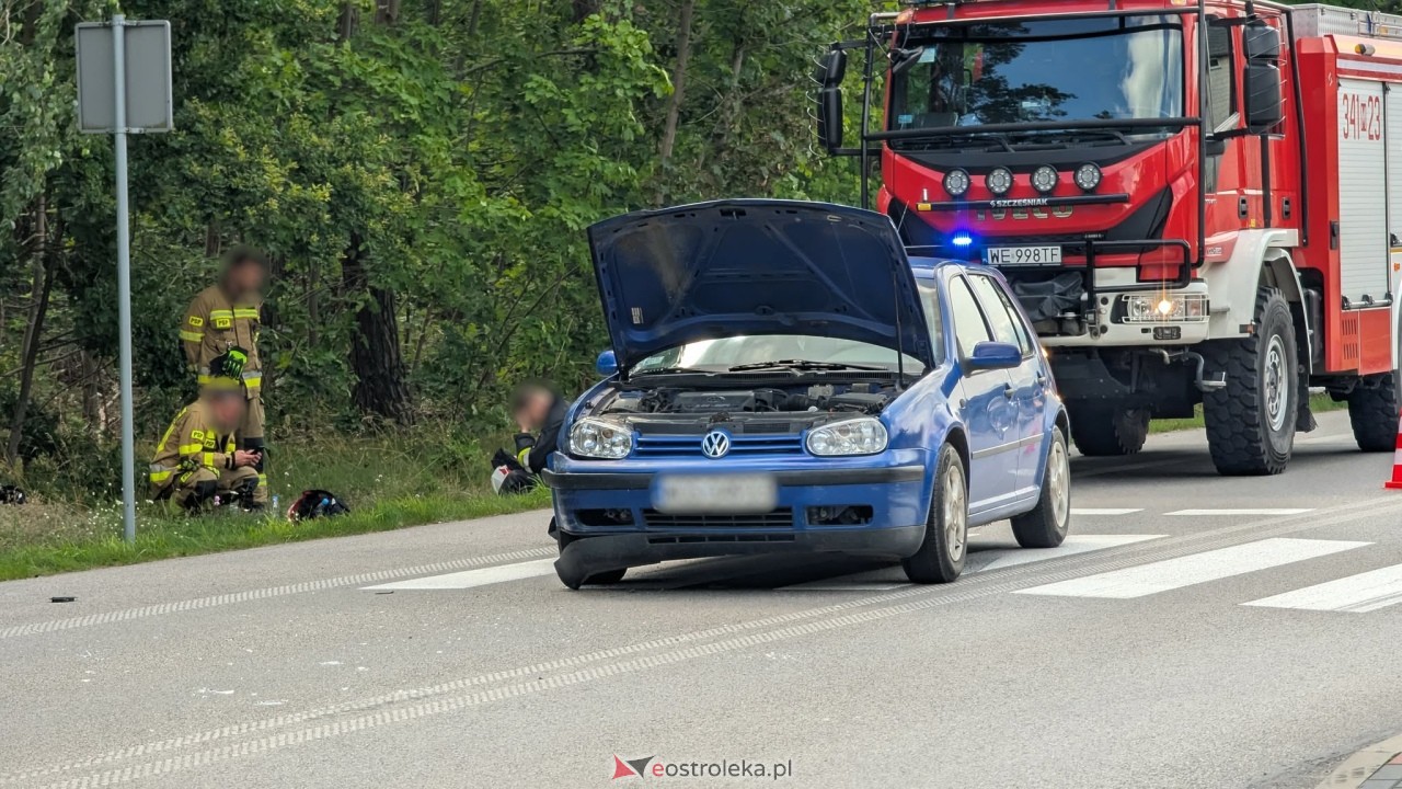 Wypadek w Łysych [18.07.2025] - zdjęcie #11 - eOstroleka.pl