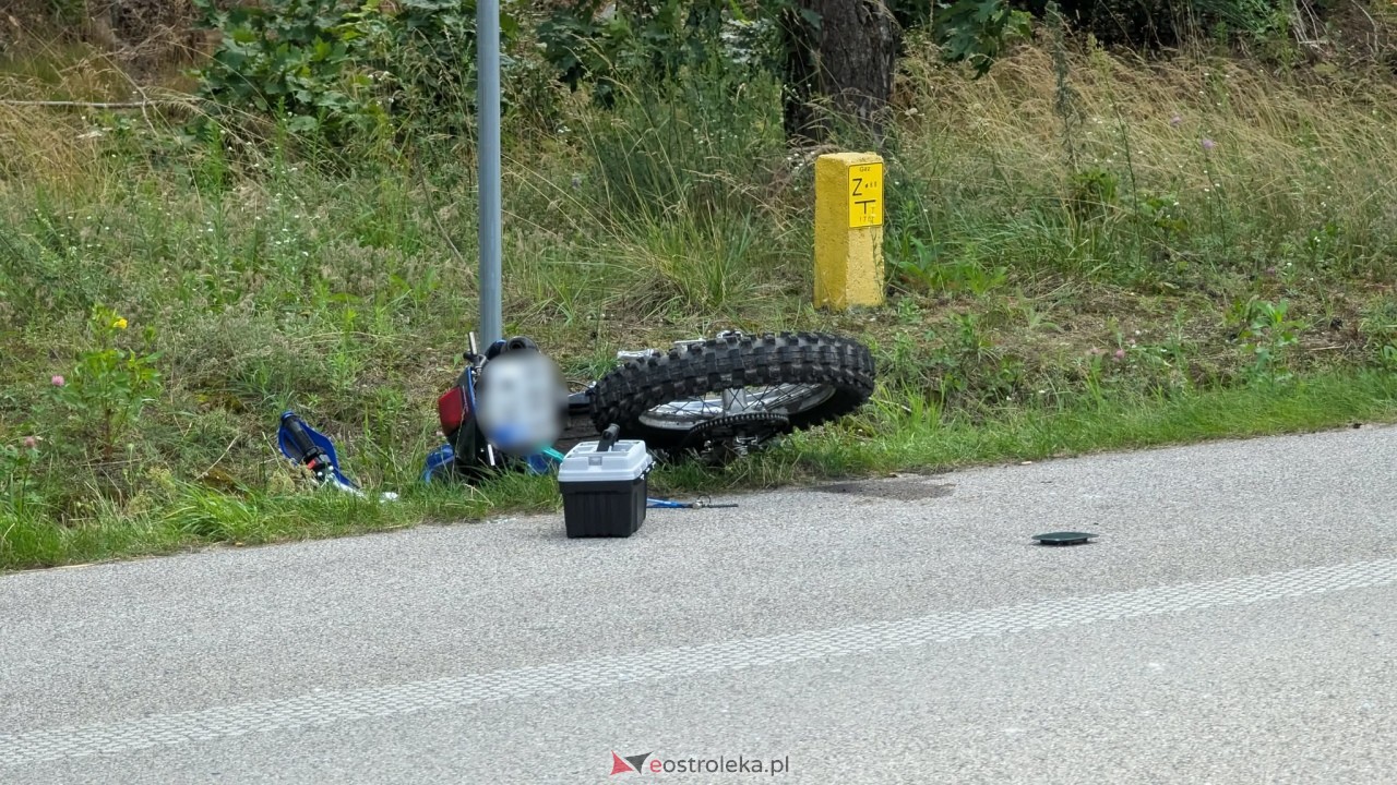 Wypadek w Łysych [18.07.2025] - zdjęcie #9 - eOstroleka.pl