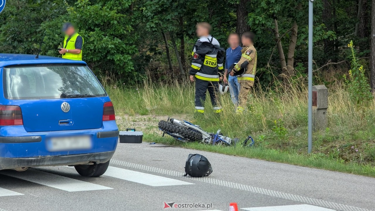 Wypadek w Łysych [18.07.2025] - zdjęcie #8 - eOstroleka.pl