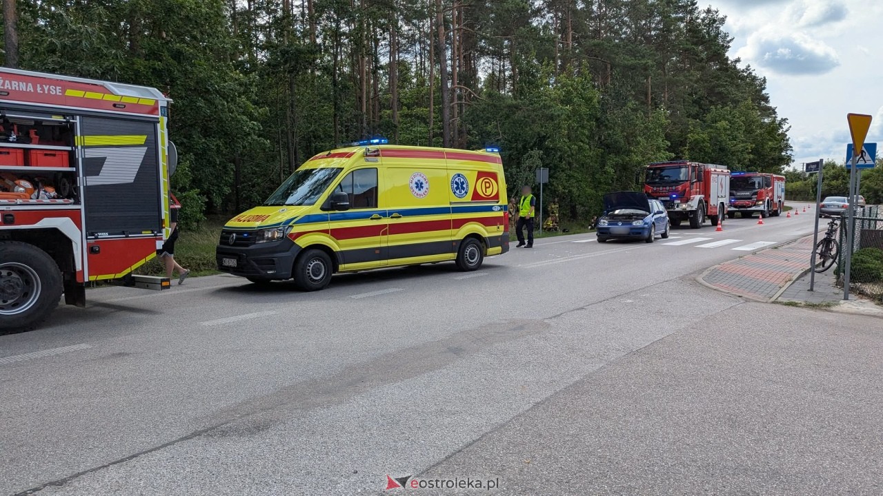 Wypadek w Łysych [18.07.2025] - zdjęcie #6 - eOstroleka.pl