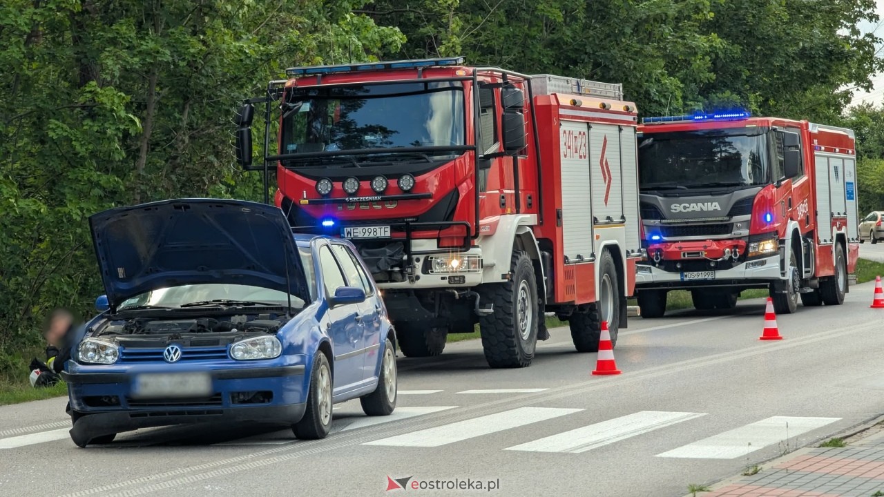 Wypadek w Łysych [18.07.2025] - zdjęcie #4 - eOstroleka.pl