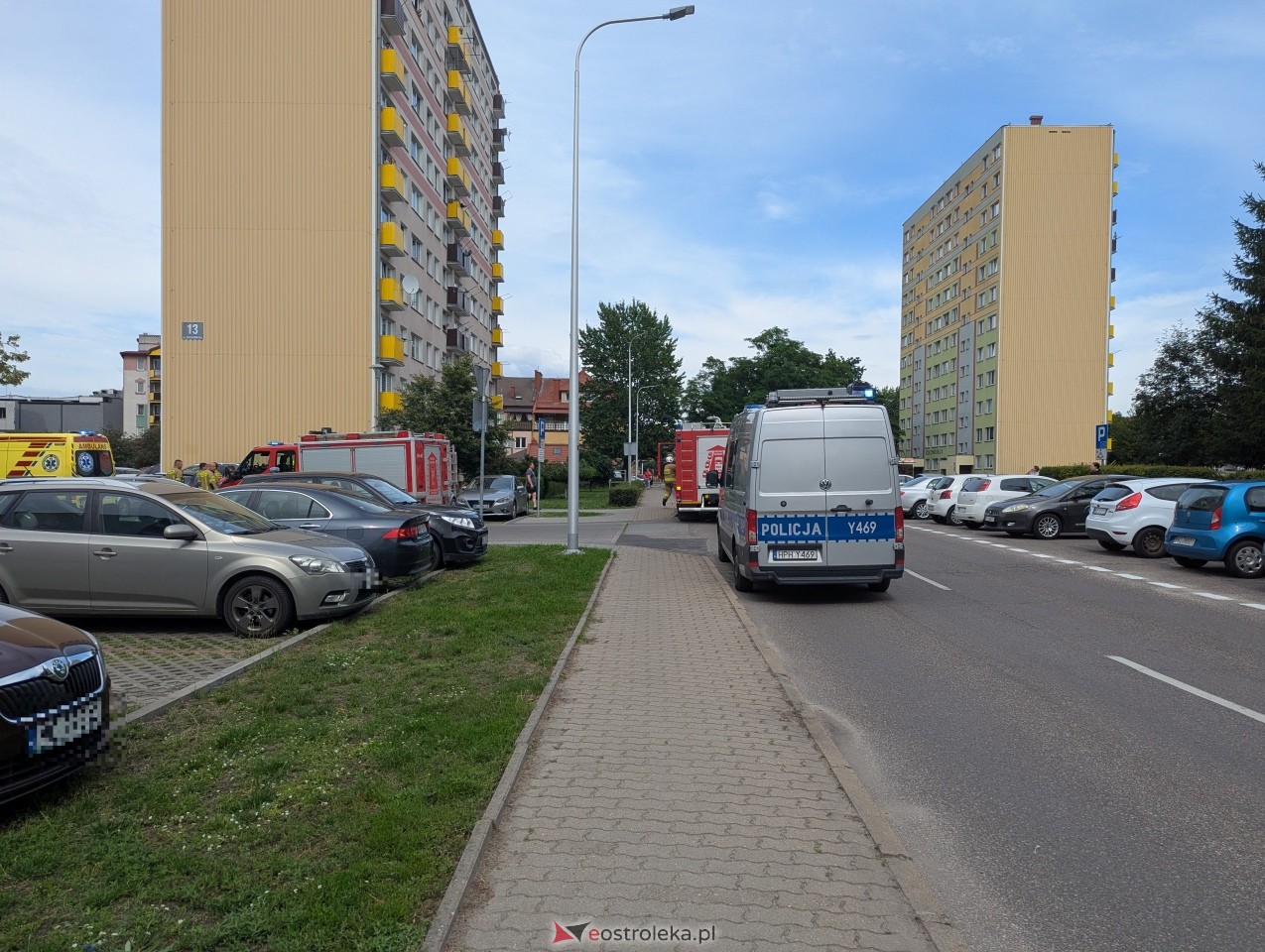 Goworowska/Konopnickiej - zdarzenie drogowe [18.07.2025] - zdjęcie #7 - eOstroleka.pl