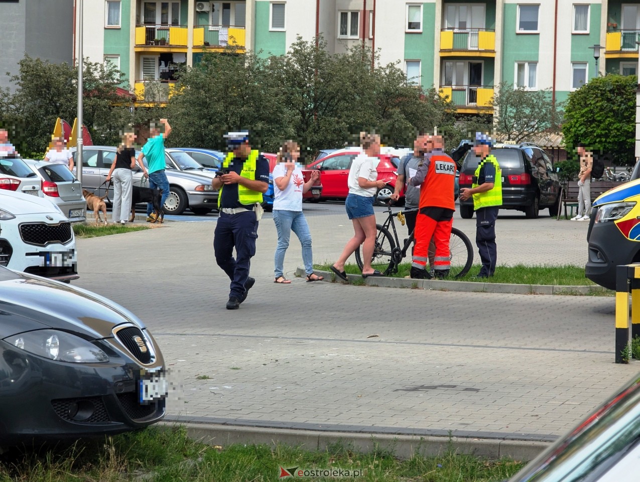 Goworowska/Konopnickiej - zdarzenie drogowe [18.07.2025] - zdjęcie #4 - eOstroleka.pl