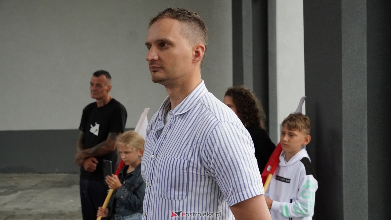 Stop imigacji - protest w Ostrołęce [19.07.2025] - zdjęcie #126 - eOstroleka.pl