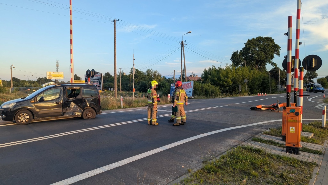 Wypadek przy Warszawskiej w Ostrołęce [20.07.2025] - zdjęcie #13 - eOstroleka.pl