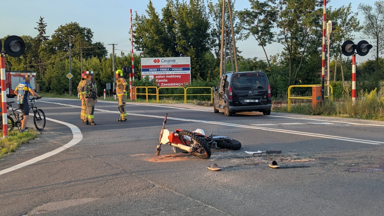 Wypadek przy Warszawskiej w Ostrołęce [20.07.2025] - zdjęcie #11 - eOstroleka.pl