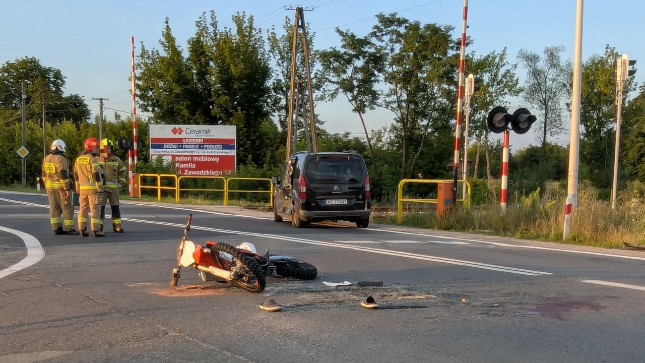 Wypadek przy Warszawskiej w Ostrołęce [20.07.2025] - zdjęcie #9 - eOstroleka.pl