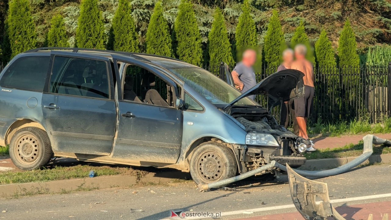 Wypadek w Drężewie [21.07.2025] - zdjęcie #16 - eOstroleka.pl