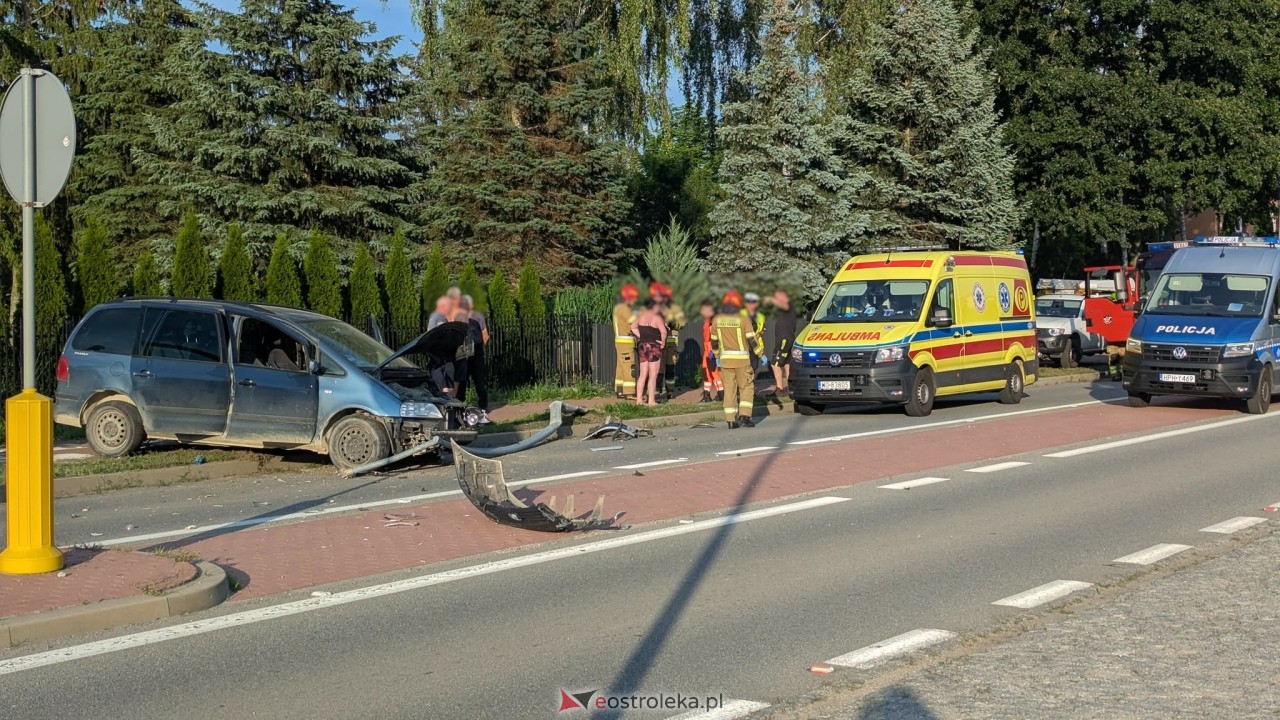 Wypadek w Drężewie [21.07.2025] - zdjęcie #15 - eOstroleka.pl